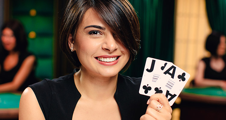 Livecasino blackjack
